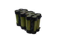 supporto di 22.2v Li Ion Battery Pack With Plastic, batteria al litio 6S2P 18650 6000mAh