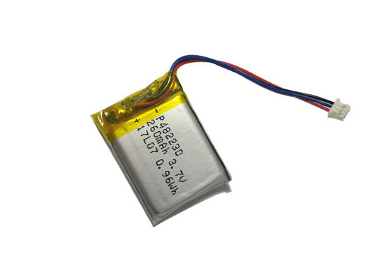 batteria di 3.7V 260mAh PAC, alta Rate Discharge LiPO batteria di 10C per il fan portatile