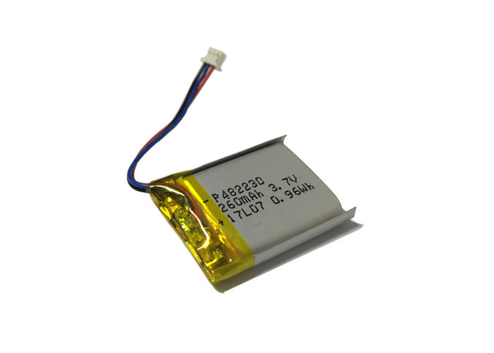 batteria di 3.7V 260mAh PAC, alta Rate Discharge LiPO batteria di 10C per il fan portatile
