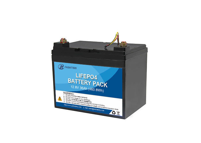 Cassa 100% della batteria 12.8V 36Ah BMS Protection With Plastic della sostituzione di DOD LiFePO4 SLA